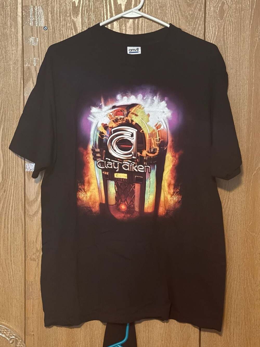 Clay Aiken Jukebox Tour 2005 Concert T-Shirt Size L